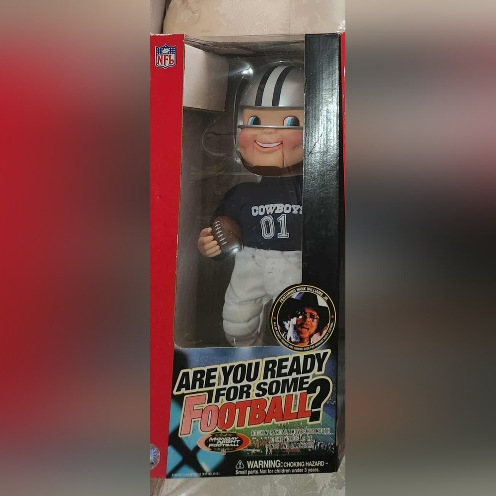 NFL Dallas Cowboys Rockin' Randall Featuring Hank Williams Jr Doll